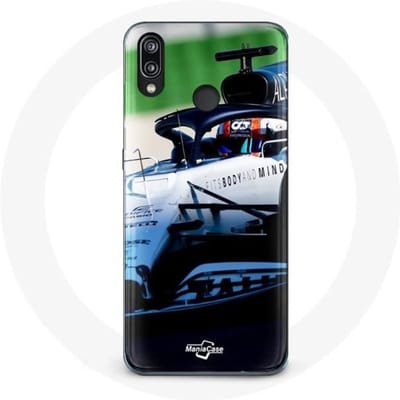 Coque - Huawei - P20 Lite - Formule 1 - Pierre Gasly - Protection Rigide Blanc blanc
