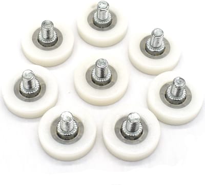 Dailygoods - Premium Douchedeur Rollers Set - Soepel en Duurzaam