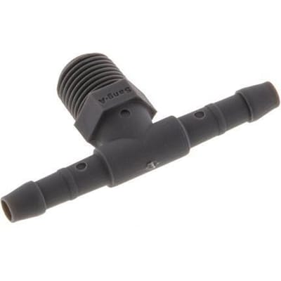 4 mm & R1/8'' PA 6 T-slangpilaar met buitendraad [10 Stuks]