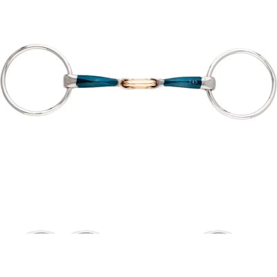 2-rings bit voor paarden met dubbele pauze Kavalkade Bradoon Ergonomic
