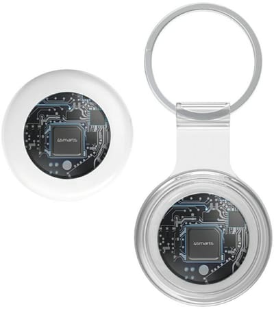 4smarts SkyTag Slim Bluetooth Tracker 2-Pack Wit Transparant