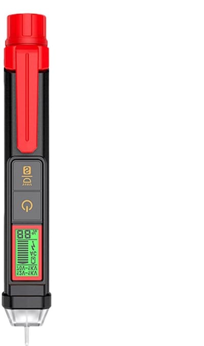 Spanningstester - Detectiepen - Elektrisch Testen - Contactloze Meting - 16 cm - Zwart