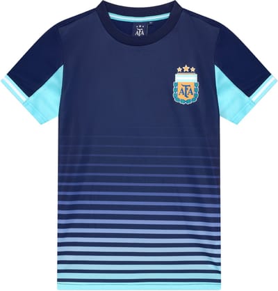 Messi Argentinië Uit Shirt Kind - Maat 116 t/m 164 - Voetbalshirt voor Kinderen - Officiële AFA Fanmerchandise