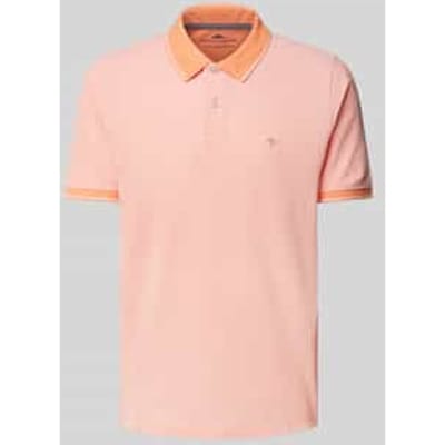 Fynch-Hatton Polo Two-Tone Subtle Contrast Sunny Orange / male