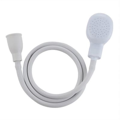 EXCITAT Verlengslang voor huisdierkraan - Badkameraccessoires voor huisdierdouches - Duurzame wastafeldouchekop - Waterbesparende douchekop - Afvoerfilter - 1,3 m