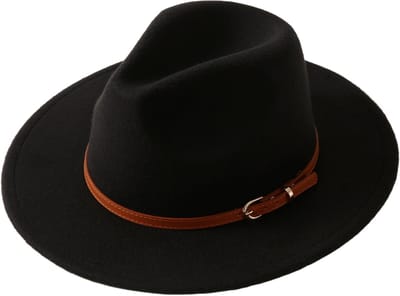 Emilie collection - hoed - zwart - fedora - klassiek