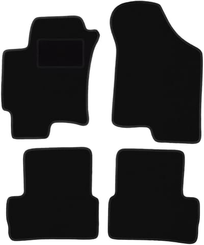Zwarte veloursmatten voor: Hyundai Coupé II GK coupé (2001-2008)