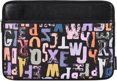 Laptophoes 13 Inch PU – Laptop Sleeve – Urban Letters