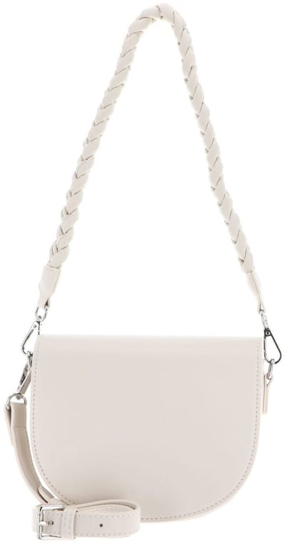 SEIDENFELT MANUFAKTUR Schoudertas Melbu Saddle Bag Cream Beige