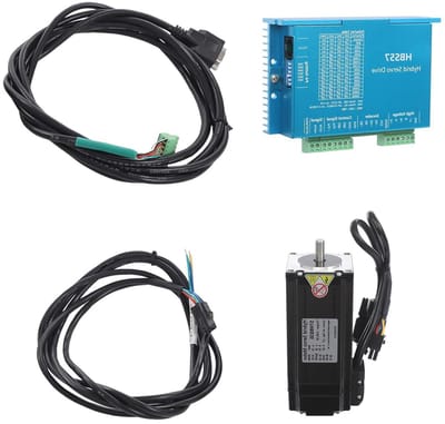 Gesloten Loop Motor - Stappenmotor Driver Kit - Precisie Besturing - Vectorregel Technologie - 3.6 Nm - Zwart