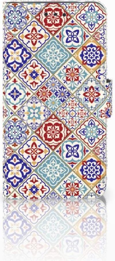 Book Case voor Nokia 2 Bookcase Tiles Color