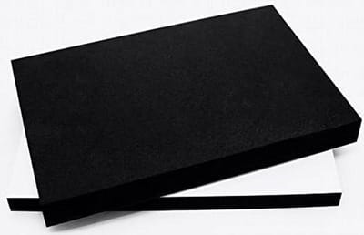 EPDM Celrubber Afdichting - Schuimrubber Mat - Isoleren en Dichten - Enkelzijdig Zelfklevend - 200 x 300 mm - Zwart