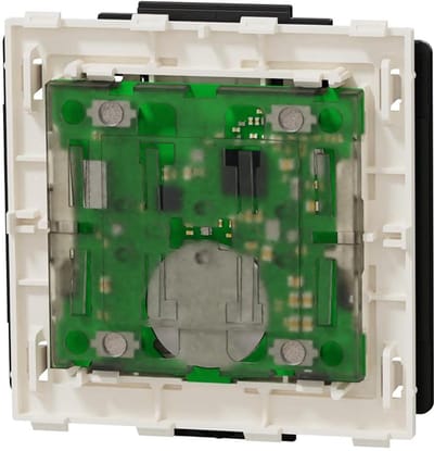 Draadloze Inbouwknop - Slimme Schakelaar - Smart Home Bediening - Systeemontwerp Compatibel - Enkelvoudig / Dubbelvoudig - Lotuswit