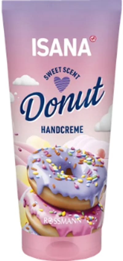 Handcrème Donut - Isana | 1x 75ml - Zoete Geur - Sweet Donut | Handverzorging - Limited Edition 2026