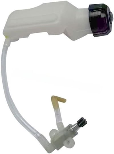 Automatische Oliepomp - Smeertoebehoren Kettingzaag - Zaagonderhoud - Constante Oliestroom - 12 Inch - Wit