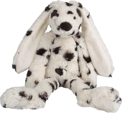Happy Horse Konijn Richie Knuffel 38cm - Special (wit/zwart) - Baby knuffel