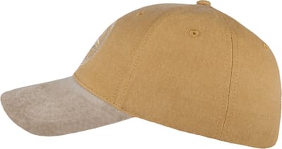 Hatland - UV-Baseball pet met logo voor volwassenen - Ymir - Okerbruin - maat Onesize
