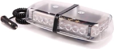 Dak zwaailamp / lichtbalk - ORANJE - 24 LED - 12 / 24V - 28cm