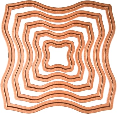 Creatieve Stans - Vormen Snijden - Papier Knutselen - Geneste Frame Ontwerpen - 13.34 x 0.46 cm