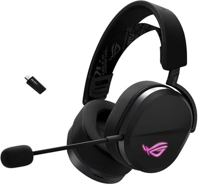 ASUS ROG Pelta - Headset Bedraad en draadloos - USB-C - Bluetooth - 2,4 GHz - Zwart