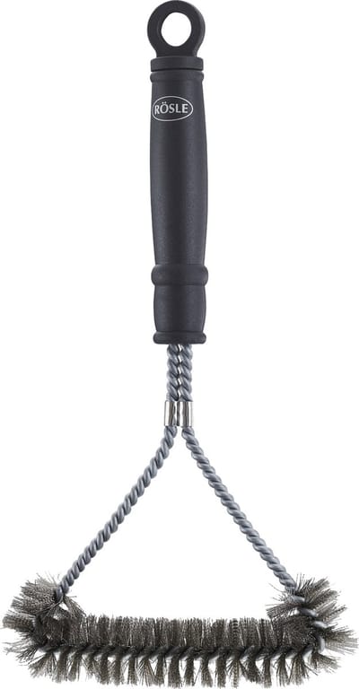 Rösle Barbecue - BBQ Accessoire Reinigingsborstel GapX Grillrooster - Gietijzer - Zwart -