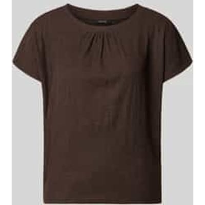 regular fit T-shirt met structuurpatroon model 'Salti'