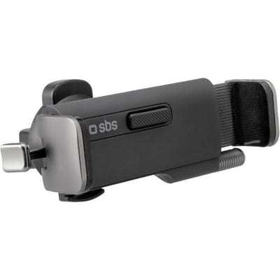sbs mobile Telefoonhouder voor in de auto 360° draaibaar 80 mm (max) Bevestigingswijze (auto): Ventilatierooster