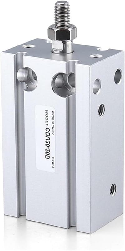 Luchtcilinder - Pneumatische cilinder - Industriële toepassingen - Vrij monteerbaar ontwerp - Tot 70 mm - Metaal