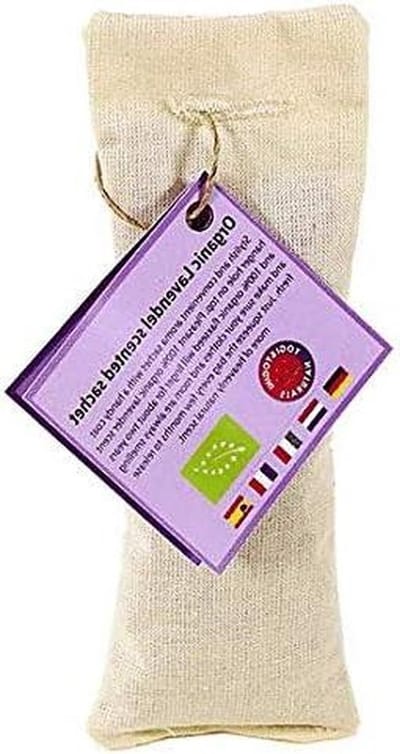 Lavendel Geurzakjes - Geurhangers Kruidenzakjes - Kledingkast Verfrissen - 100% Biologisch Natuurlijk - 100 gram - Paars