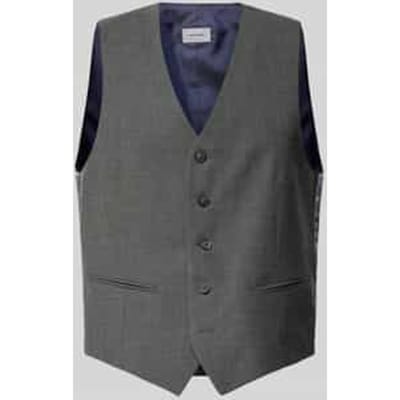 Gilet met knoopsluiting model 'Hugo'