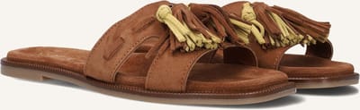 Notre-V 19401 Slippers - Dames - Cognac - Maat 42