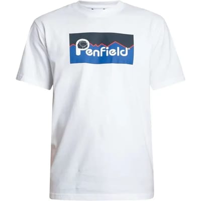 T-shirt met grote originele logo Penfield