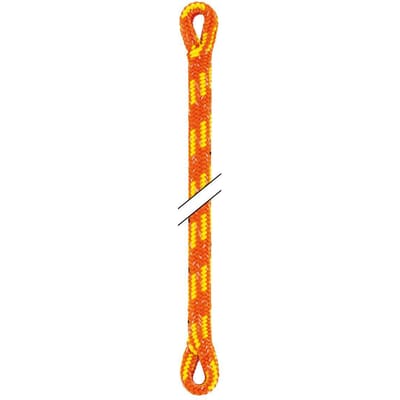Petzl control klimlijn 12,5mm oranje 45 meter - 2 ogen