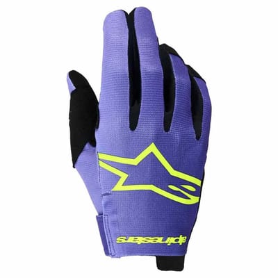 Alpinestars Radar Off-road Handschoenen Paars L Man