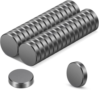 Magneten voor Magneetbord - 18 x 5 mm, Zwart - voor Whiteboard, Kantoor, Aanbesteding en School