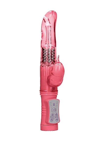 Shots Toys - Rotating Dolphin Vibrator - Roze