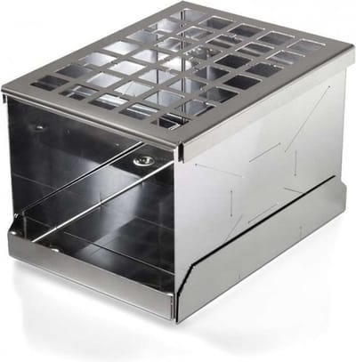 Petromax vuurbox houtskoolgrill fb1 zilver