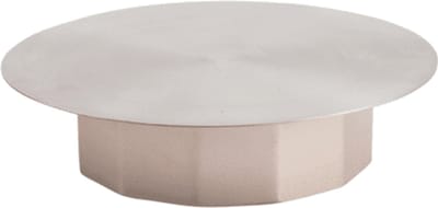 XLBoom Doric Stand Small Soft Copper - Taartplateau in stainless steel - Belgisch design ontworpen door PaulinePlusLuis