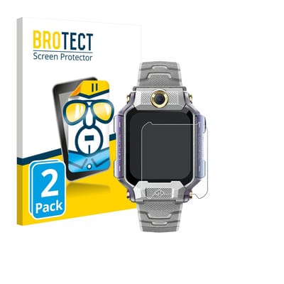 BROTECT - Screenprotector voor Imoo Watch Phone X10 - Folie Beschermfolie transparant 2 Stuks