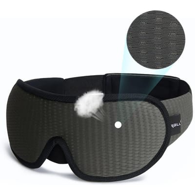 3D Slaapmasker Verduisterend Slaapmasker voor de Ogen Zachte Slaaphulp Oogmasker voor Reizen Oogschaduw Nacht Ademend Slaapmasker