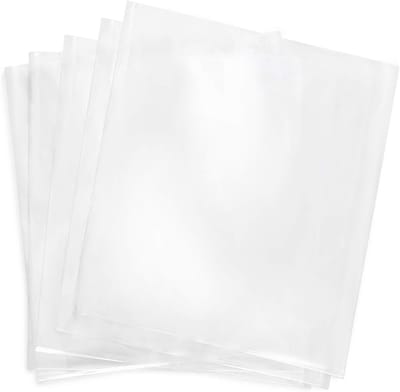 200 Transparante Krimpfoliezakken (17.8x17.8 cm) voor Zeep, Kaarsen en Cadeaus Verpakken