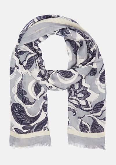 Elegante Dames Zachte Twill Sjaal COMMA
