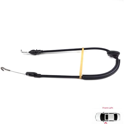 BDP67 Câble Bowden de Loquet d'Ouverture de Porte Intérieure Avant Gauche 53 cm Pour VW Caddy MK3 2K 2004-2015 Touran MK1 1T 2003-2015 2K0837113B