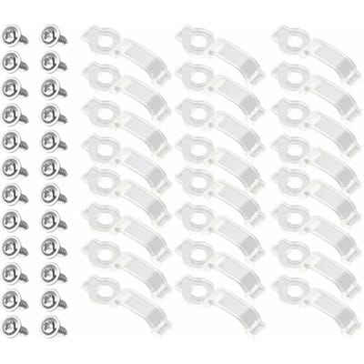 100 stuks Montagebeugels Clips voor 3528/5050 LED Strip Licht