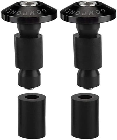 Store_7 - Stuur Plug - Motorfiets Stuur Eindpluggen - Zwart - End