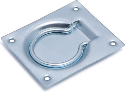 Dulimex luikring verzinkt - 75x90mm