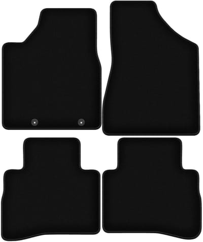 BASIC zwarte veloursmatten voor: Nissan Murano Z50 SUV (2003-2008)