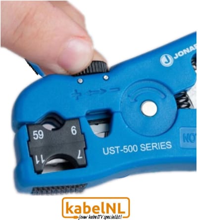 Jonard Combi UST-500 coax/CAT kabelstripper