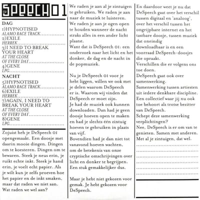 De Speech - Various