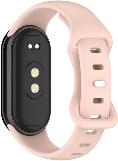 Siliconen bandje - geschikt voor Xiaomi Mi Band 10 / 9 / 8 / Xiaomi Smart Band 10 / 9 / 8 - roze